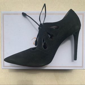 Bruno Magli “Anna” Suede Heel